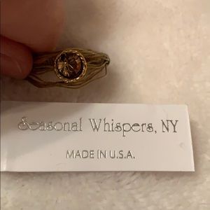 Seasonal Whispers  Wire ring